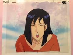 希少】 ツヨシしっかりしなさい 井川恵子 セル画 背景セット - メルカリ