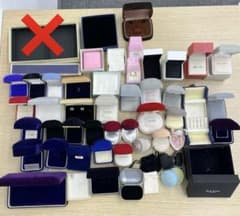 a*d様 ジュエリーケース　空箱 まとめ売り 50個以上のサムネイル
