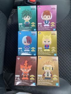 一番くじ 僕のヒーローアカデミア F賞 SOFVICちゅ 6種 - メルカリ