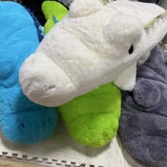 でっかい！ワニ ふわふわぬいぐるみ 100cmのサムネイル