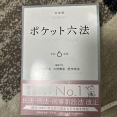 ポケット六法 令和6年版のサムネイル