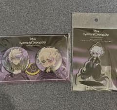 ツイステ展 アズール オーバーブロット アクスタ 缶バッジ ① - メルカリ