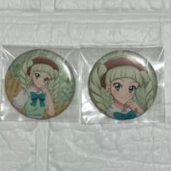 アイカツ！ 10th STORY アニメイト限定 藤堂ユリカ 缶バッジ 2個のサムネイル