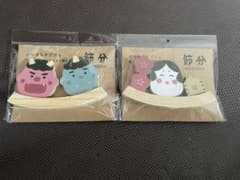 のんさん様専用2/10迄取り置き新品未開封　サリュ　節分　ゆらゆらオブジェセットのサムネイル