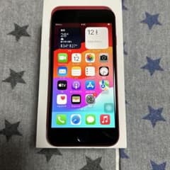 Apple iPhone SE (第3世代) レッド128GB SIM解除済のサムネイル