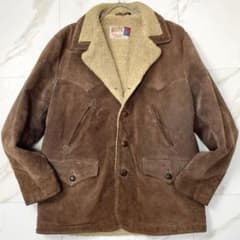 希少★Schott ショット ウエスタン スエード ボアランチジャケット 42 希少☆Schott ショット ウエスタン スエード ボアランチジャケット 42