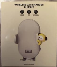 BT21 ワイヤレスカーチャージャー CHIMMYのサムネイル