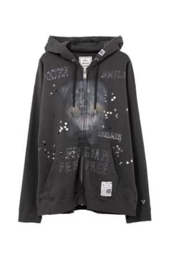 メゾン ミハラヤスヒロ　EMBELLISHED DISTRESSED PARKA