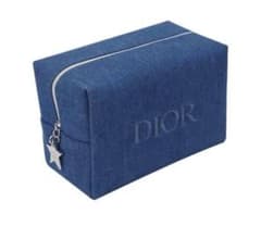 新品 ディオール ノベルティポーチ デニムポーチ 化粧ポーチ - メルカリ