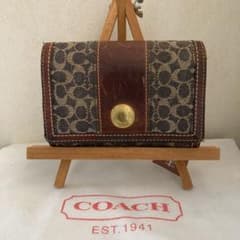 コーチ★二つ折財布　デニムのサムネイル