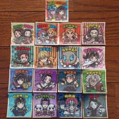 鬼滅の刃マンチョコシール17枚のサムネイル