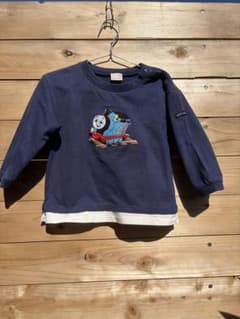 petit main トーマス刺繍 長袖Tシャツ 90のサムネイル