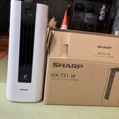 2025製新品未使用 SHARPセラミックファンヒーター HX-TS1-W - メルカリ