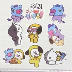BT21 씰 스티커 ③
