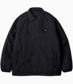 NNOY PADDED NYLON COACH JACKET BLACK Mのサムネイル