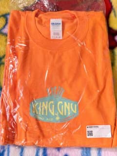 King GnuロングスリーブＴシャツ　オレンジ　Ｌサイズのサムネイル