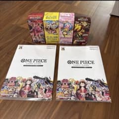 ワンピースカードBOX 4種 ＆ プレミアムカードコレクション25周年 2