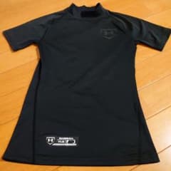 アンダーアーマー 野球 アンダーウェア YLG 黒のサムネイル