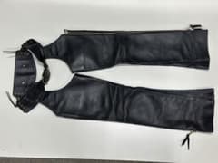 KADOYA CHAPS / ブラック　カドヤ/チャップスレザー黒　ジッパー付きのサムネイル