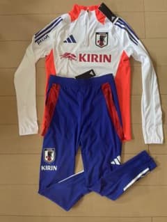 アディダス日本代表サッカージャージセット長袖キリンティロ25ユニフォーム白ブルー アディダス日本代表サッカージャージセット長袖キリンティロ25