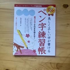 美しく正しい字が書ける ペン字練習帳 和田康子のサムネイル