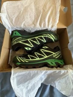 Salomon XT-6 GORE-TEX スニーカー 緑のサムネイル