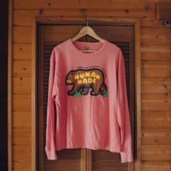 HUMAN MADE グラフィックプリント 長袖Tシャツ ロンT ピンク L - メルカリ