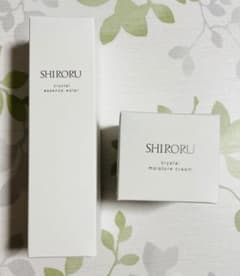 SHIRORU クリスタルエッセンスウォーター＆モイスチャークリーム