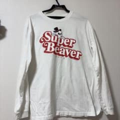 8月末に処分】 SUPER BEAVER 長袖Tシャツ ホワイト XLサイズ - メルカリ