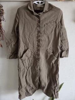 NIQUE ロングシャツ カーキ