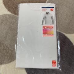 ひよこ145様専用　UNIQLO ユニクロ ヒートテック　半袖と長袖セット　80のサムネイル