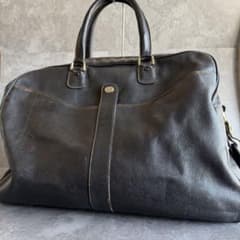 ⭐️ダンヒル⭐️オールレザー ボストンバッグ ブラック 旅行鞄 大容量