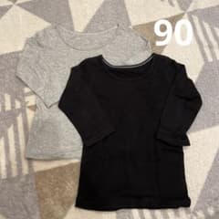 UNIQLO ベビー　長袖肌着　90のサムネイル