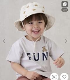 M様おまとめ新品タグ付き♡本体綿100%プティマインTシャツとデニムパンツ90のサムネイル