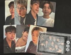 BTS ARIRANG 대한민국 weverse 특전 트레카 7종 콤프 홀더 부착