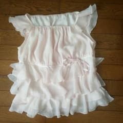 【専用です！】feroux シフォンフリルトップスのサムネイル