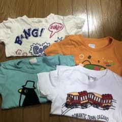 キッズTシャツ　４枚セット　size110のサムネイル