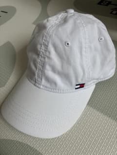 k*e様 TOMMY HILFIGER キャップ 帽子 ホワイト　トミーのサムネイル