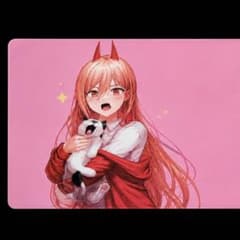 플레이 매트"체인소맨 파워(신품 미사용)