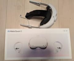レンズの写真有り Meta Quest 2 128GB 本体 VRヘッドセットのサムネイル