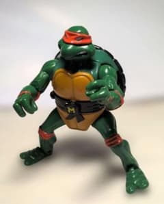 ミュータントタートルズ 変身フィギュア ミケランジェロ 1992年 平成