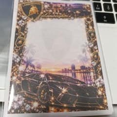 Lamborghini メモ帳 A6 20枚入のサムネイル