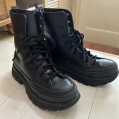 ⭐︎converse厚底ブーツ　ブラック⭐︎のサムネイル