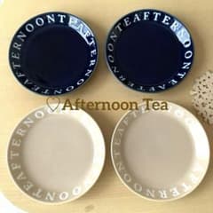 美品Afternoon Tea ♡ ロゴプレート4枚セット　レア？のサムネイル