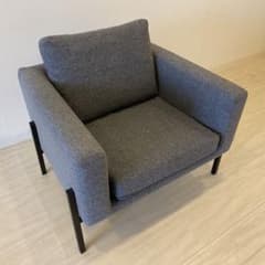 ★現地引取で¥8,600-引き★ イケア コアルプ グレー 1脚のサムネイル