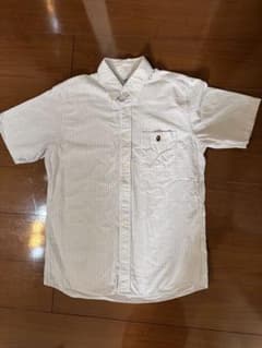 A BATHING APE 半袖シャツ M ストライプのサムネイル