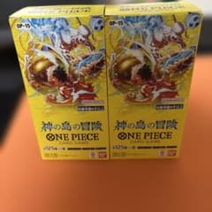 ONE PIECEカードゲーム 神の島の冒険 2BOXセット テープ付き - メルカリ