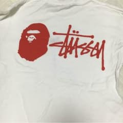 APE STUSSY コラボTシャツのサムネイル