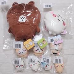ちいかわベイビーぬいぐるみくじ　B賞・C賞・D賞・E賞セット ちいかわだらけくじ B賞 C賞 D賞 E賞 9点セット まとめ売り - メルカリ