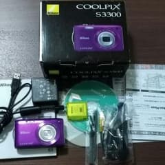 新品同様フルセットNikon COOLPIX S3300のサムネイル